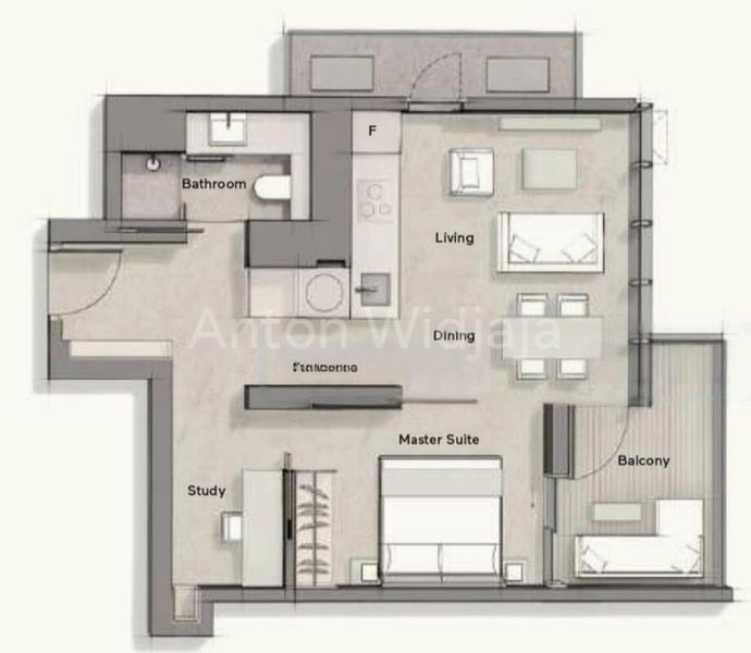 1 Bed Condo for Sale in  3 Orchard By-The-Park - Image 9